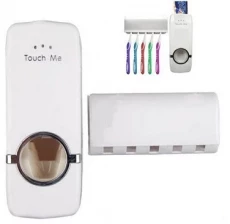Beş ədədlik diş fırçaları üçün asılqanlı avtomatik dispenser