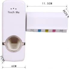 Beş ədədlik diş fırçaları üçün asılqanlı avtomatik dispenser