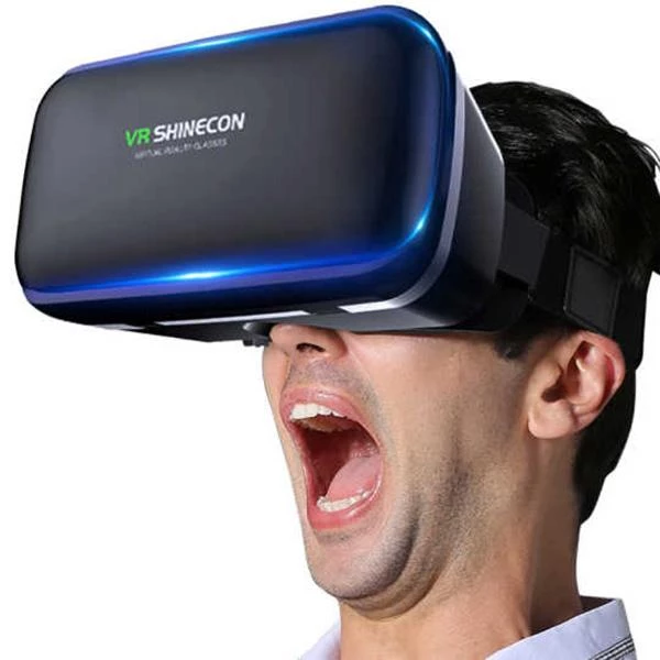 Virtual reallıqlı 3D eynəkləri – VR SHINECON. Hədiyyə Bluetooth joystiki