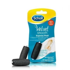 Rolikli başlıqlar Scholl Velvet smooth (2 ədəd)