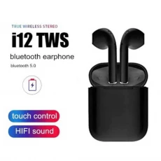 Беспроводные сенсорные наушники i12 TWS Bluetooth 5