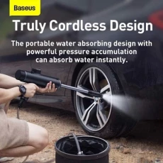 Akkumlyatorlu avto yuyucu - Baseus Dual Power Portable Electric Car Wash Spray Nozzle