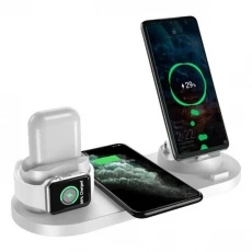 Беспроводное устройство "шесть в одном" для зарядки для iPhone, Android и других устройств